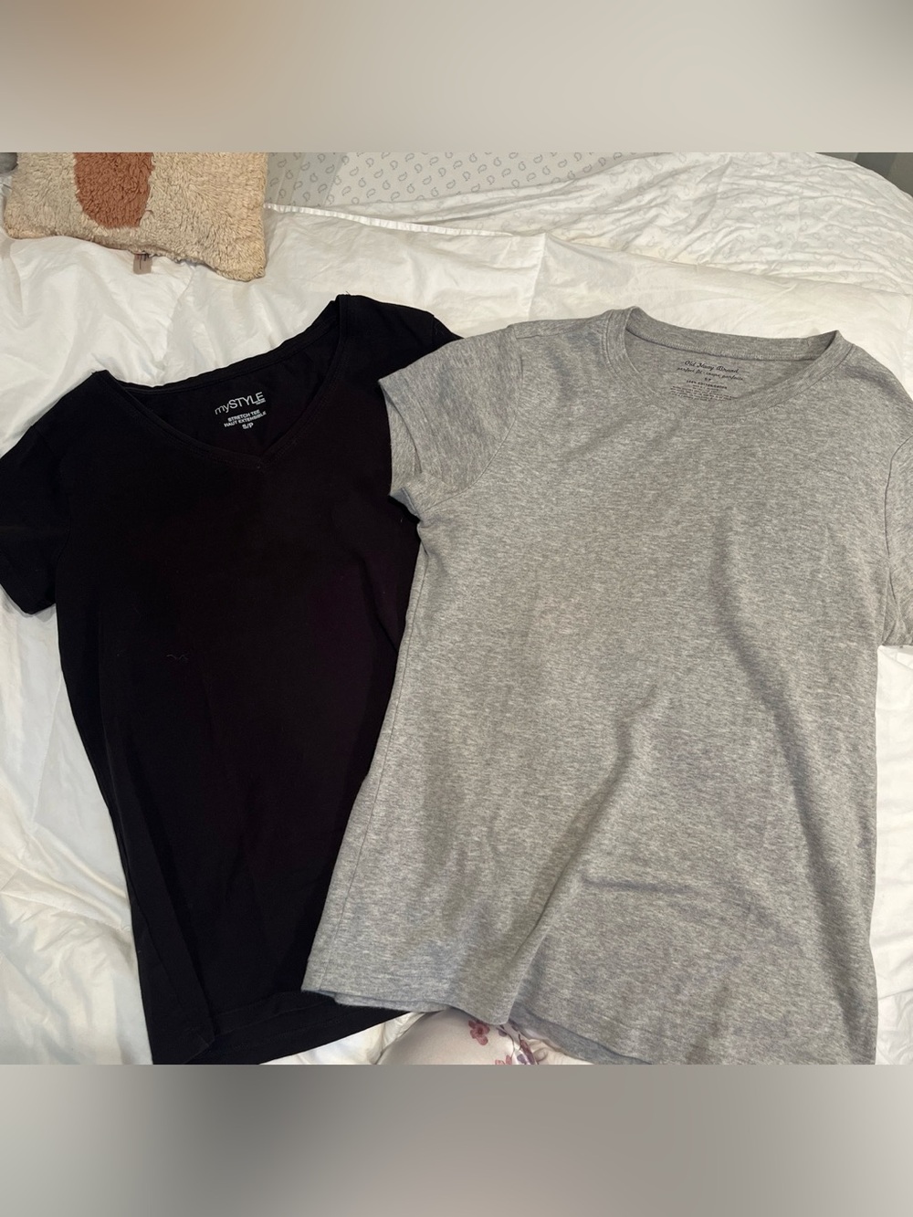 Set of Two cotton tees